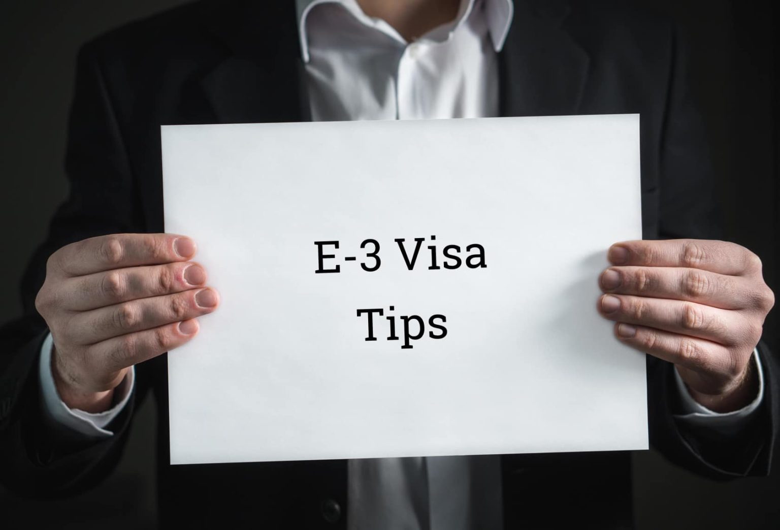 e 3 visa travel restrictions