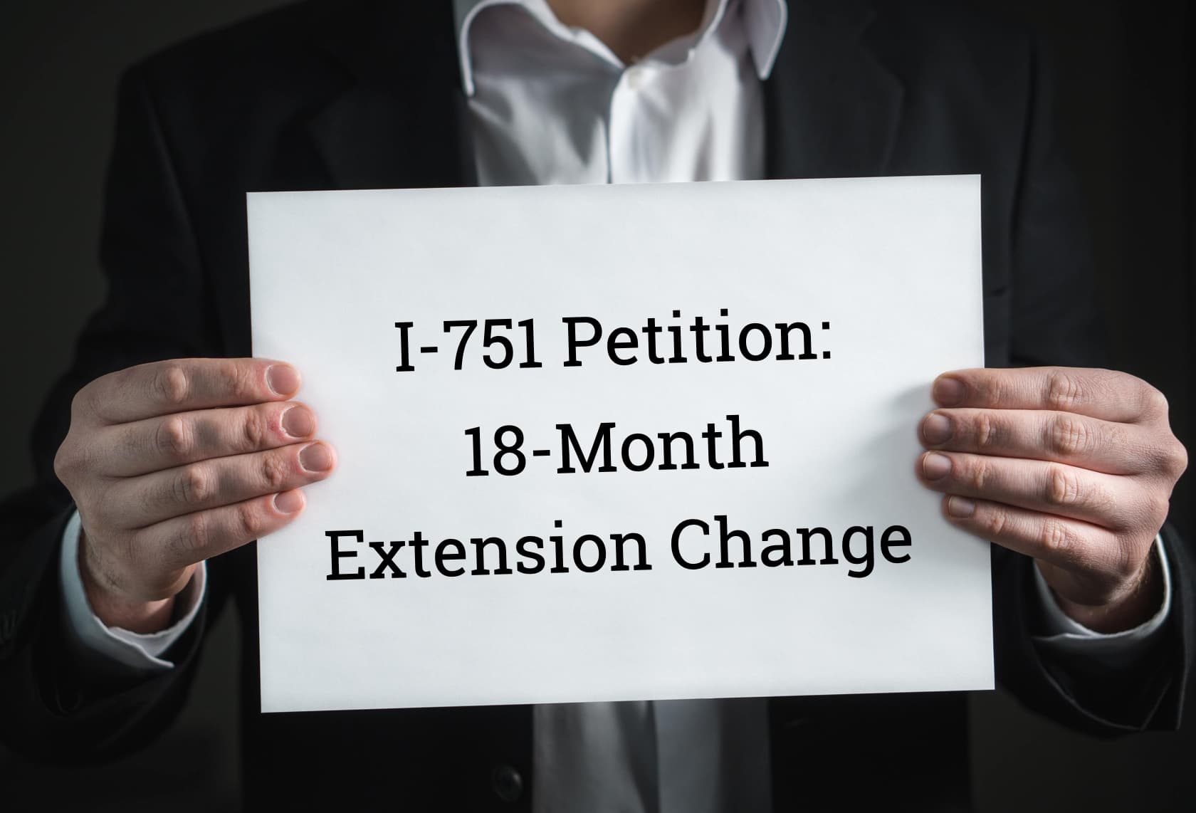 Read more about the article Update To I-751 Petition From 12 to 18 Month Extension 